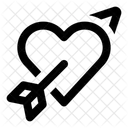 Arrow-heart  Icon
