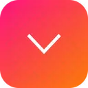 Arrow Direction Down Icon