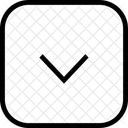 Arrow Direction Down Icon