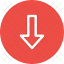 Arrow Direction Down Icon