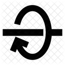 Arrow Rotation Axis Icon