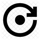 Arrow Rotation Axis Icon