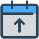 Calendar Arrow Up Icon