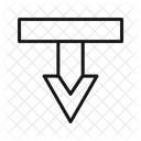 Arrow Down Callout Icon