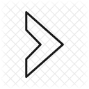 Arrow Chevron Direction Icon