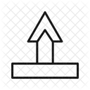 Arrow Up Callout Icon