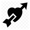 Arrow Broken Heart Icon