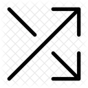 Arrow Shuffle Random Arrow Icon