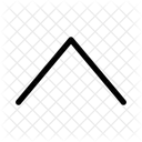 Arrow Up Medium Icon
