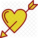 Arrow Day Heart Icon