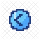 Arrow left button  Icon