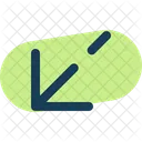 Arrow Left Down Direction Arrow Icon