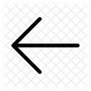 Arrow Left  Icon