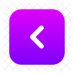 Arrow Left Square  Icon