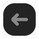 Arrow Left Square Fill Icon