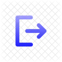 Arrow Log Out Icon