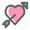 Arrow Love Icon