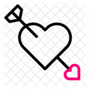 Arrow love  Icon