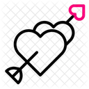 Arrow love  Icon
