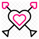 Arrow love  Icon