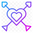 Arrow love  Icon