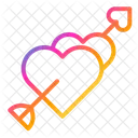 Arrow love  Icon