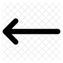 Arrow Narrow Left  Icon