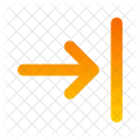 Arrow Narrow Right Alignment Icon