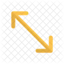 Arrow Resize Diagonal Icon