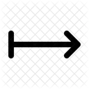 Arrow Right Bar Arrow Navigation Navigate Icon