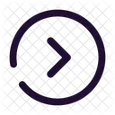 Arrow Right Circle  Icon