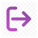 Arrow Right From Bracket Icon
