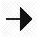 Arrow Right Glyph Glyph Style Arrow Icon
