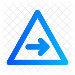 Arrow Right Triangle  Icon