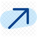Arrow Right Up Icon
