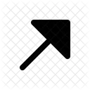 Arrow Right Up Icon