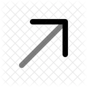 Arrow Right Up Icon