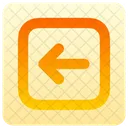 Arrow Square Left Icon