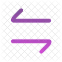 Arrow swap horizontal  Icon