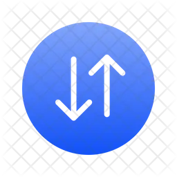 Arrow swap up down  Icon