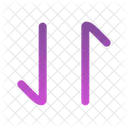 Arrow swap vertical  Icon