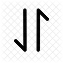 Arrow Swap Vertical Icon