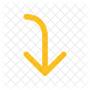 Arrow-to-down-left  Icon