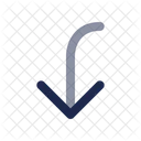 Arrow To Down Right Arrow Ui Icon