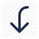 Arrow To Down Right Arrow Ui Icon