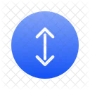 Arrow top down expand  Icon