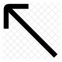 Arrow Top Left  Icon