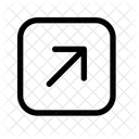 Arrow Top Right Box Arrow Arrows Icon