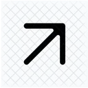 Arrow Top Right X Icon