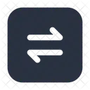 Arrow Transfer Rectangle Arrow Transfer Online Transaction Icon